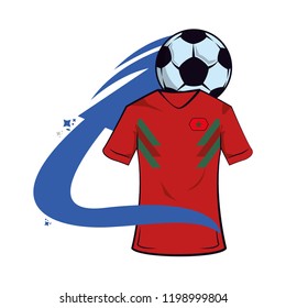 Morocco soccer tshirt