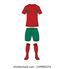 Morocco soccer tshirt