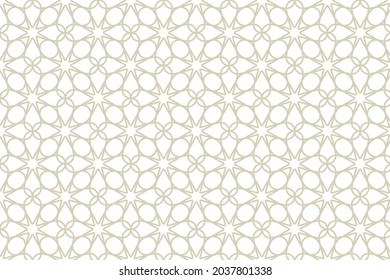 Morocco style seamless geometric  pattern 