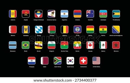 Morocco

Thumbnail Rounded World Square Shape Icon Circular Circle Flag Icon Symbol Nation Country World Set Chart National Football Futbol Sports Team Club
