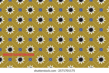 Morocco Tiles Pattern Design with New post