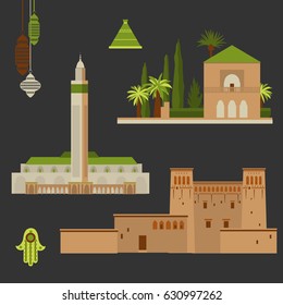 Morocco. .Vector illustration