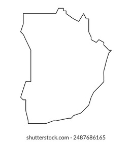 Morovis map, administrative division of Puerto Rico. Vector illustration.