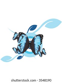 Morpho Butterfly Design