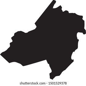 morris county map in state of new jersey