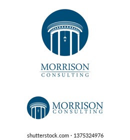 Morrison Consulting Logo Vector Home 