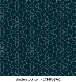 It's a morrocan or islamic geometric pattern. Color can be changed. Background also can be changed. It's in gold and blue color.