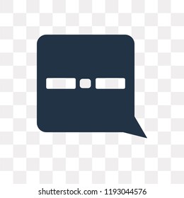 Morse code vector icon isolated on transparent background, Morse code transparency concept can be used web and mobile