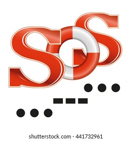 Morse SOS lifeline