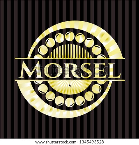 Morsel gold badge