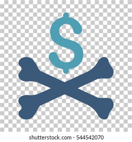 Mortal Debt icon. Vector pictogram style is a flat symbol, color, chess transparent background. Designed for software and web interface toolbars and menus.