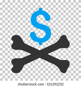 Mortal Debt icon. Vector pictograph style is a flat symbol, color, chess transparent background. Designed for software and web interface toolbars and menus.