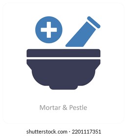 Mortal and Pestle icon concept