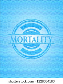 Mortality water badge.