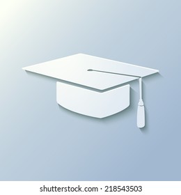 Mortar board for graduation