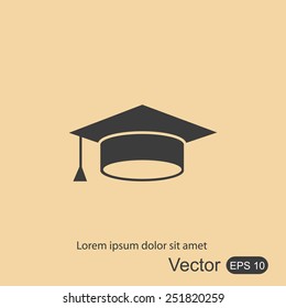 Mortar Board or Graduation Cap 
