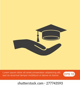 Mortar Board or Graduation Cap 