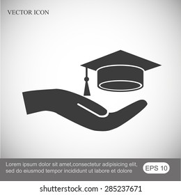 Mortar Board or Graduation Cap 