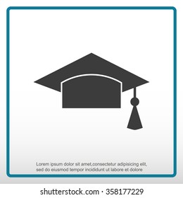 Mortar Board or Graduation Cap 