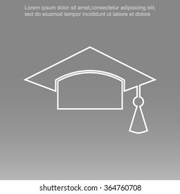 Mortar Board or Graduation Cap 