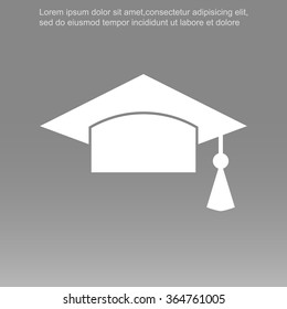Mortar Board or Graduation Cap 