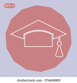 Mortar Board or Graduation Cap 