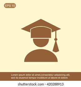 Mortar Board or Graduation Cap
