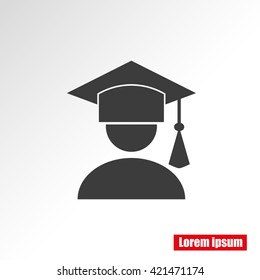Mortar Board or Graduation Cap
