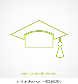 Mortar Board or Graduation Cap 
