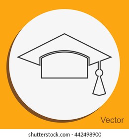 Mortar Board or Graduation Cap 