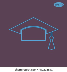 Mortar Board or Graduation Cap 