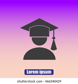 Mortar Board or Graduation Cap