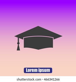 Mortar Board or Graduation Cap 