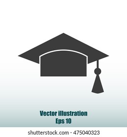 Mortar Board or Graduation Cap 