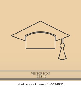 Mortar Board or Graduation Cap 