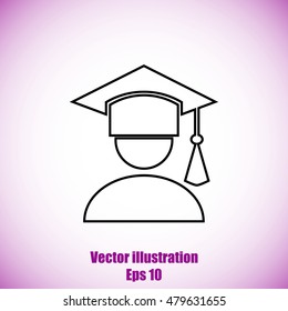 Mortar Board or Graduation Cap