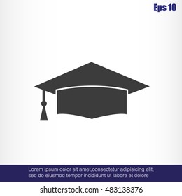 Mortar Board or Graduation Cap 