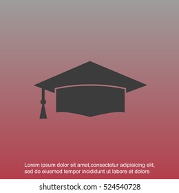Mortar Board or Graduation Cap 