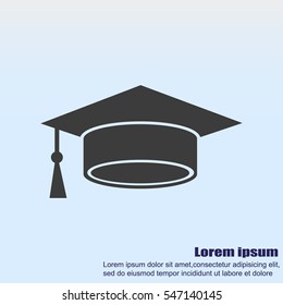 Mortar Board or Graduation Cap 
