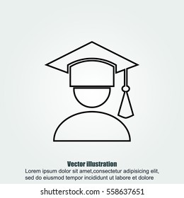Mortar Board or Graduation Cap