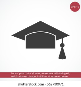 Mortar Board or Graduation Cap 