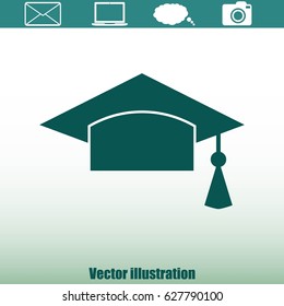 Mortar Board or Graduation Cap 