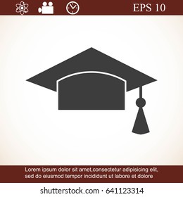Mortar Board or Graduation Cap 