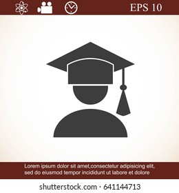 Mortar Board or Graduation Cap