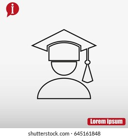 Mortar Board or Graduation Cap