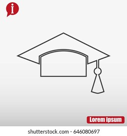 Mortar Board or Graduation Cap 