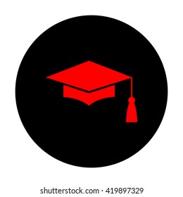 Mortar Board or Graduation Cap, Education symbol