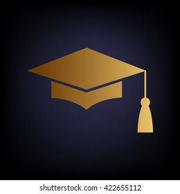 Mortar Board or Graduation Cap, Education symbol