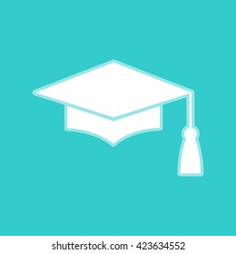 Mortar Board or Graduation Cap, Education symbol