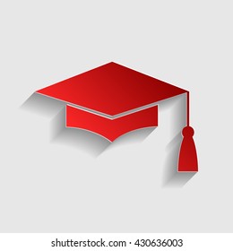 Mortar Board or Graduation Cap, Education symbol